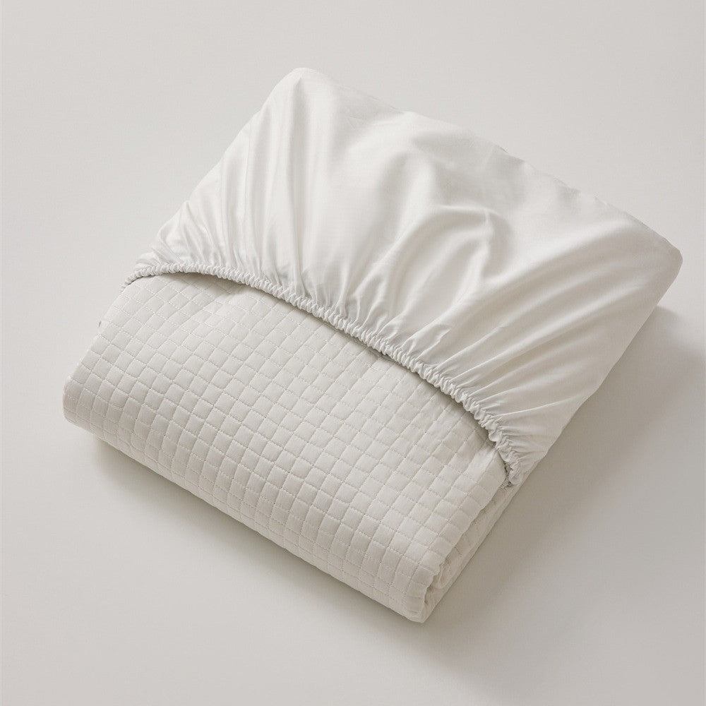 Quilted Padded Mattress Protector with All-Around Elastic Band