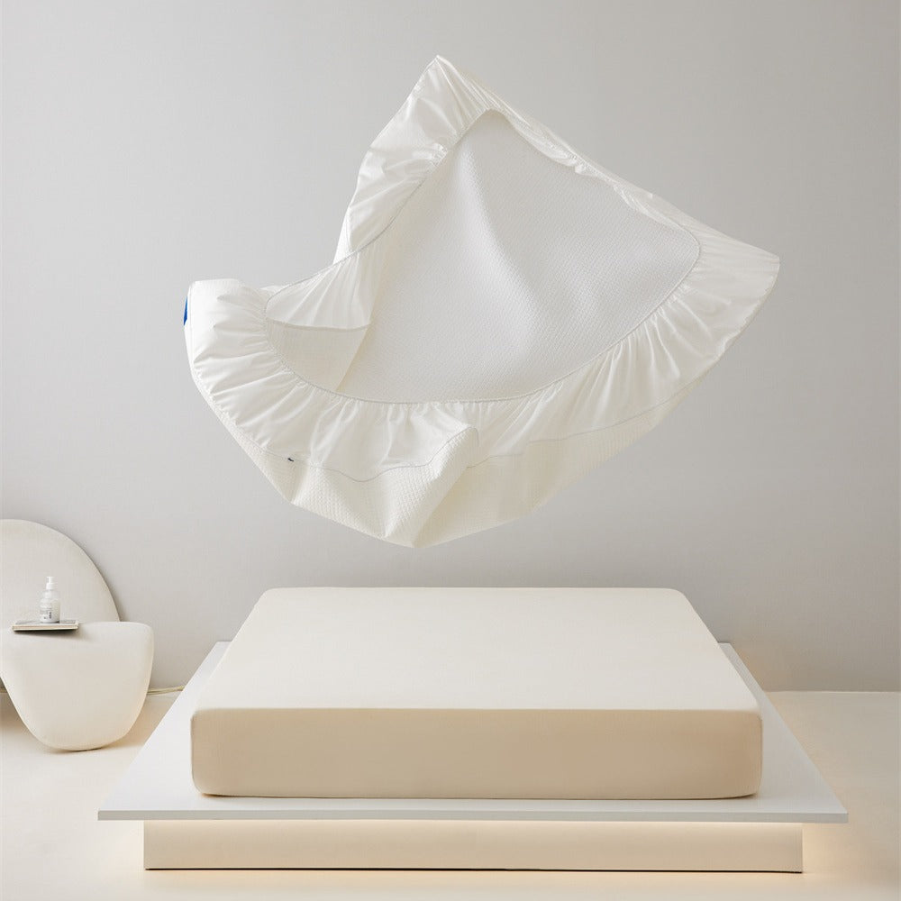 Quilted Padded Mattress Protector with All-Around Elastic Band
