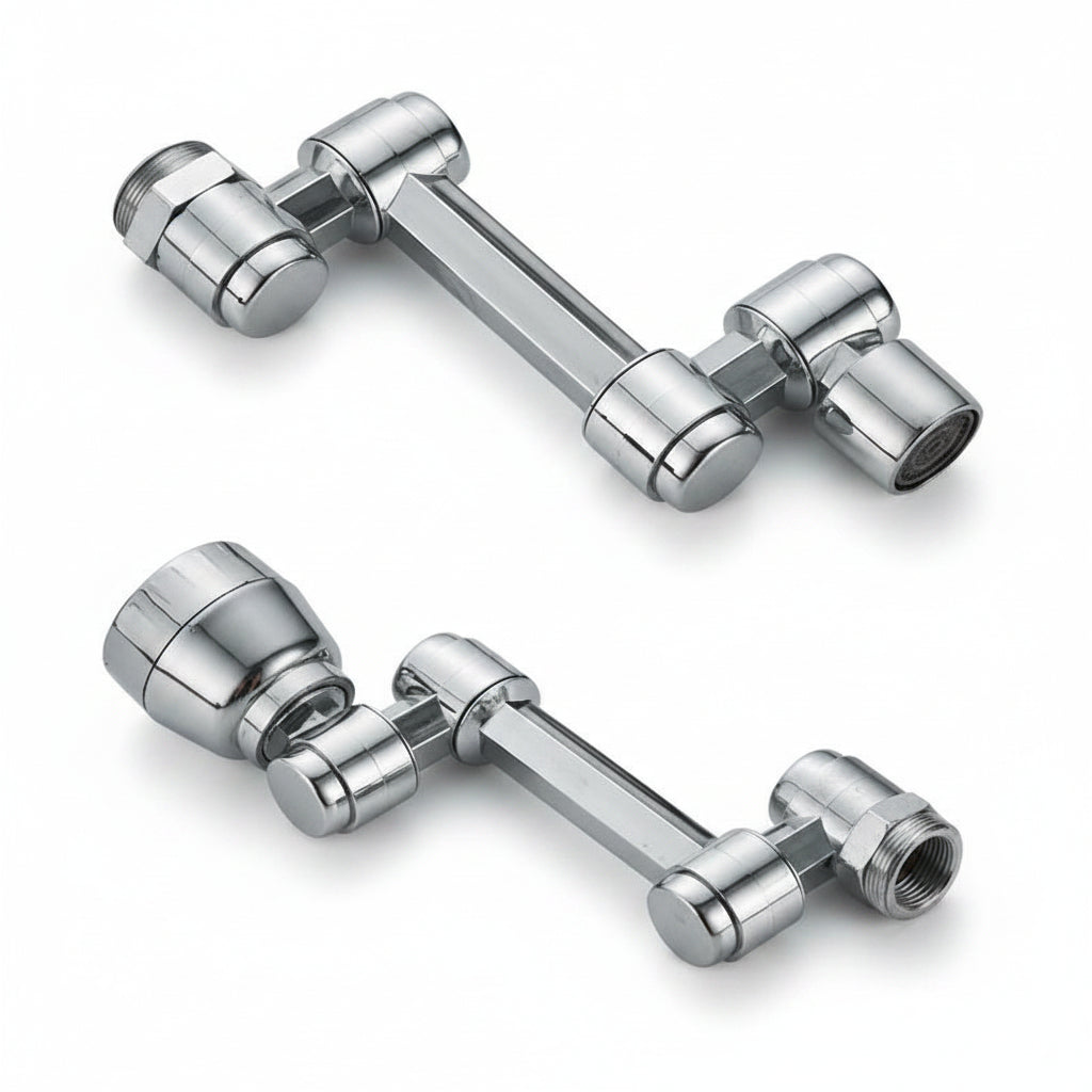 Rotating Faucet Extender | 1080° Rotation & 2 Spray Modes | Copper & ABS Accessory for Kitchen & Bathroom