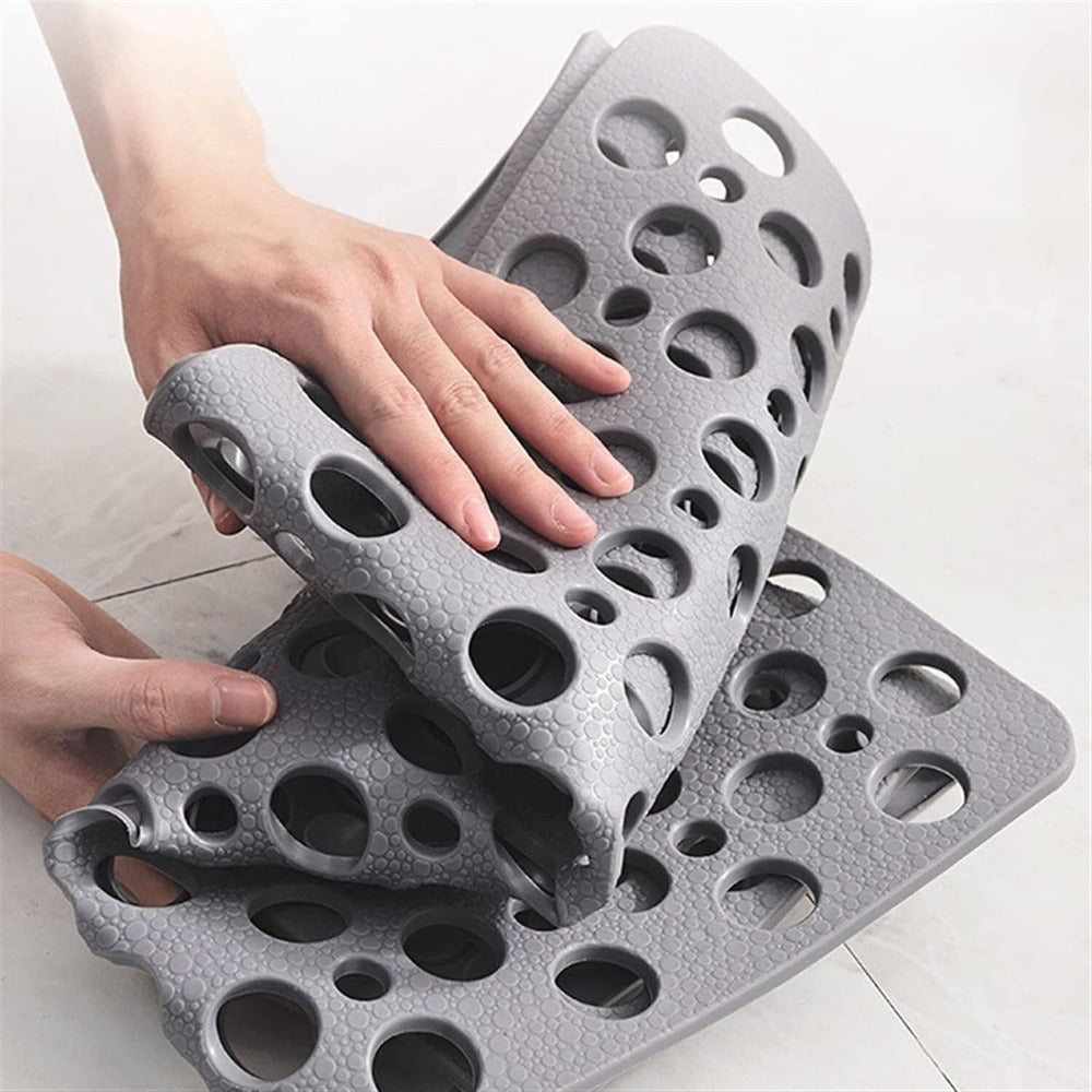 Safe Bath Mat - Non-Slip & Antibacterial Protection