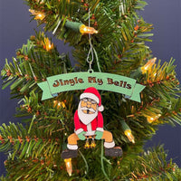 Santa Claus Bell Hanging Ornament