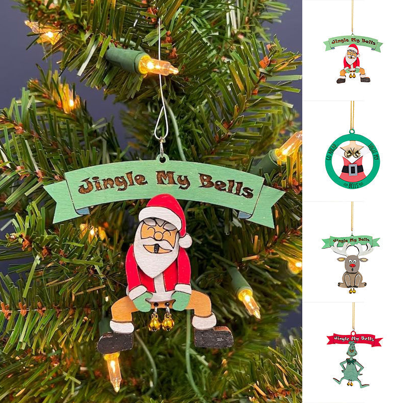 Santa Claus Bell Hanging Ornament