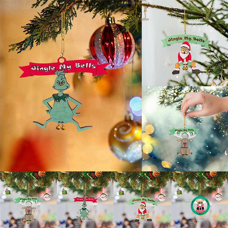 Santa Claus Bell Hanging Ornament