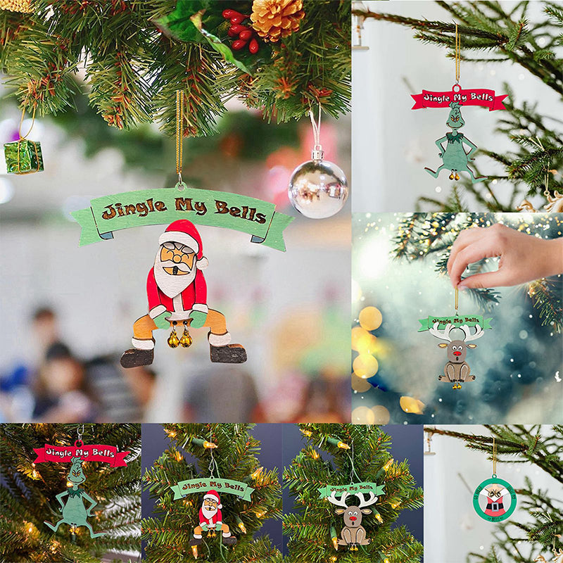 Santa Claus Bell Hanging Ornament