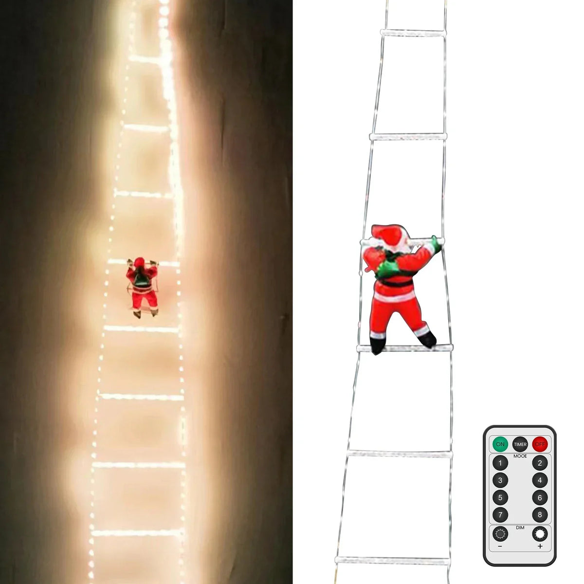 Santa Claus String Lights