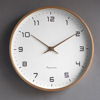 Scandinavian Simplicity Wooden Wall Clock – Elegant Minimalism