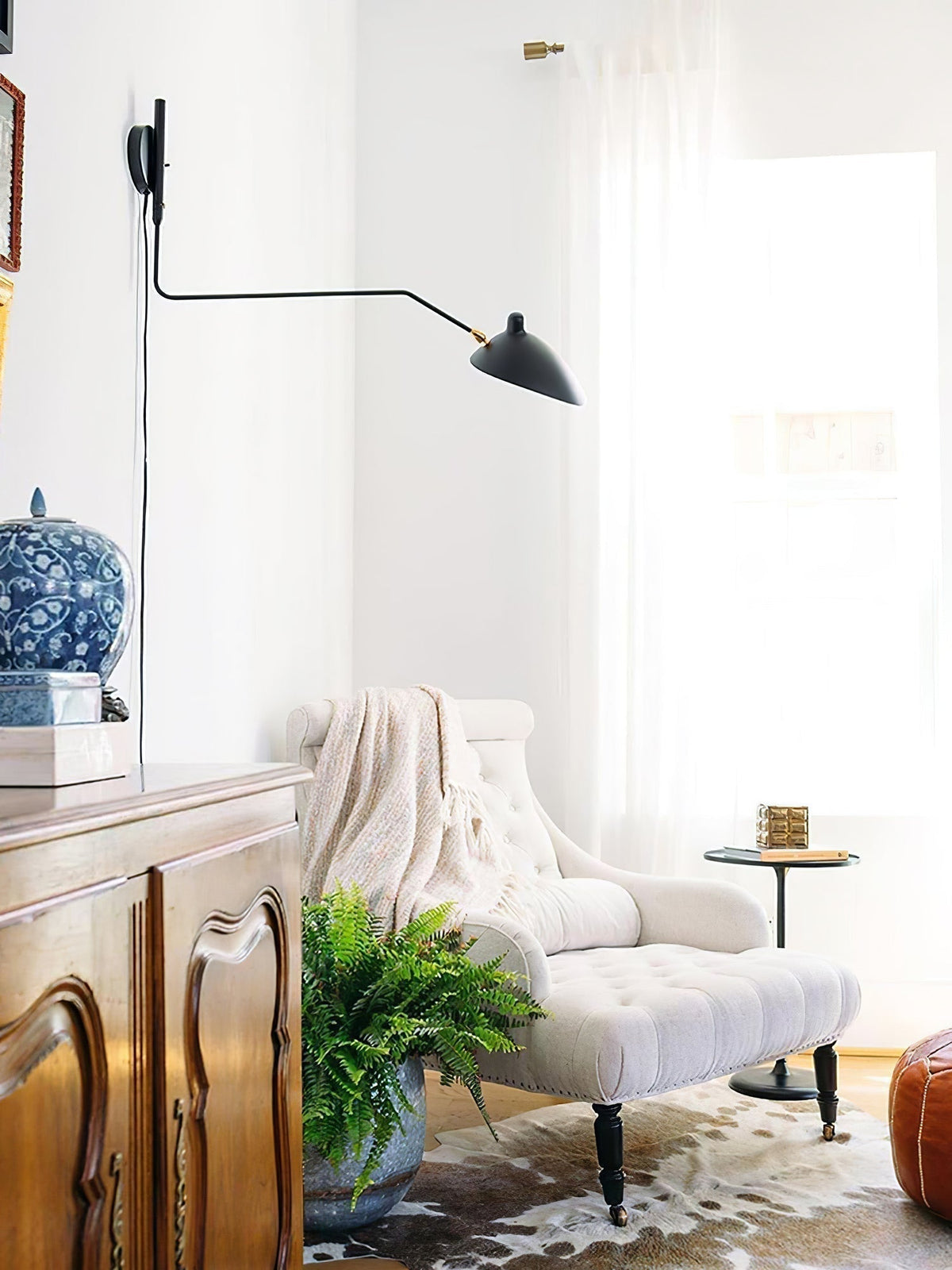 Serge Mouille Wall Sconce - Design Wall Lamp - Mobile Arms