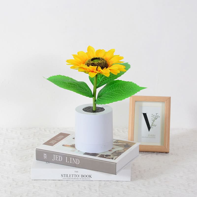 Shimmering Sunflower LED Table Lamp