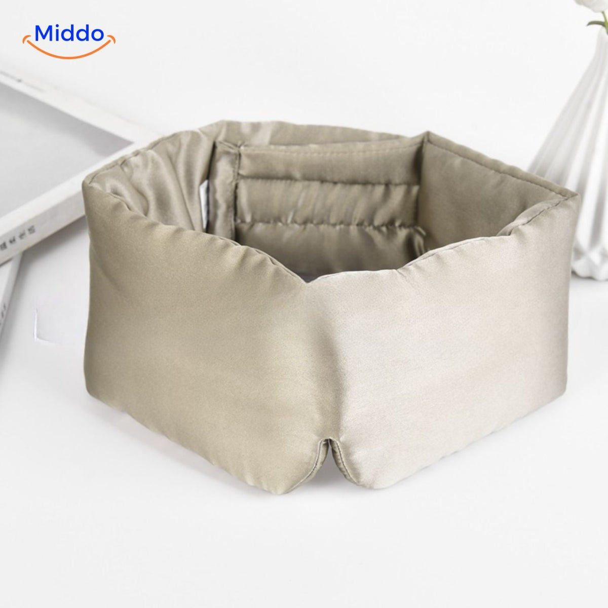 SilkDream™ Mask | Mulberry Silk, Soft & Reversible for Peaceful Sleep!