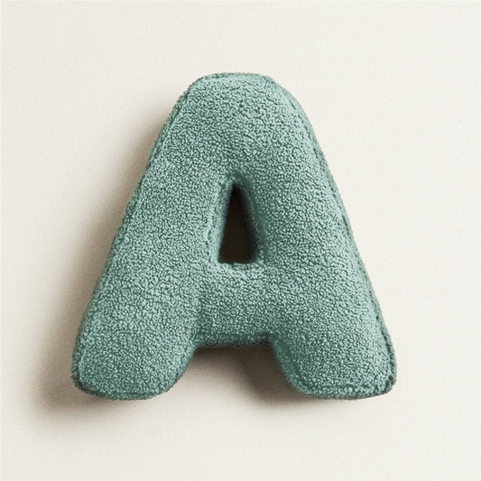 Soft Plush Letter Pillow for Bedroom and Children's Room