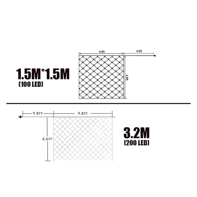 Solar Net Lights
