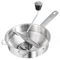 Stainless Steel Food Mill with Rotary Handle
