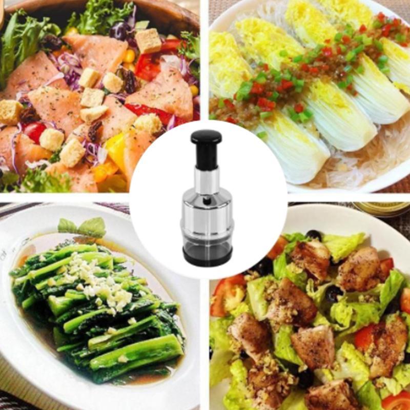 Stainless Steel Garlic Chopper for Efficient Cooking