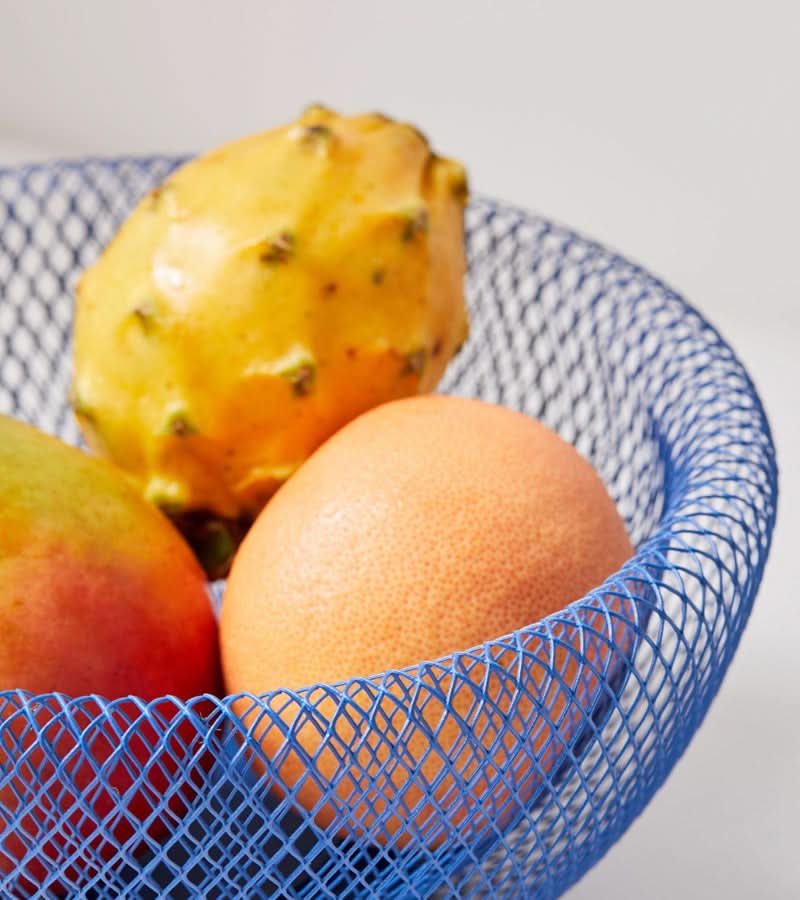Steel Mesh Fruit Basket with Ventilation for Fresh Storage