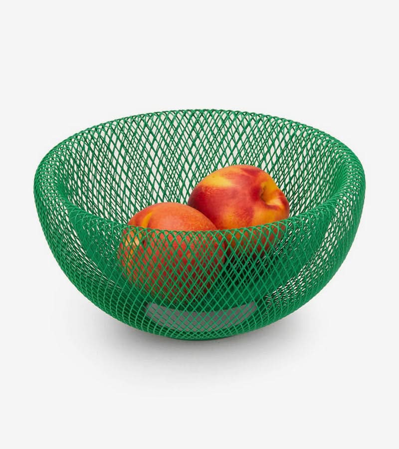 Steel Mesh Fruit Basket with Ventilation for Fresh Storage