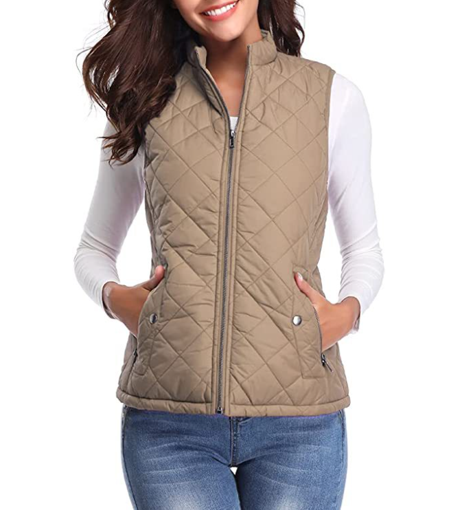 Stylish Lightly Lined Women's Vest