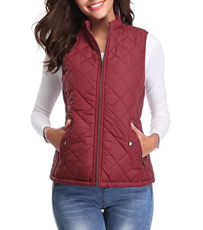 Stylish Lightly Lined Women's Vest