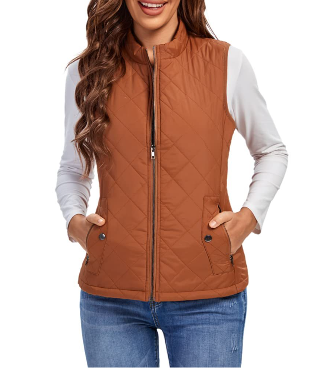 Stylish Lightly Lined Women's Vest