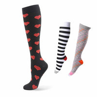Support Socks / Compression Socks - Set of 3 Pairs -