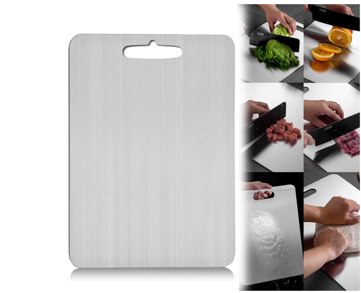 Titanium Pro Cutting Board - Scratch Resistant & BPA-Free