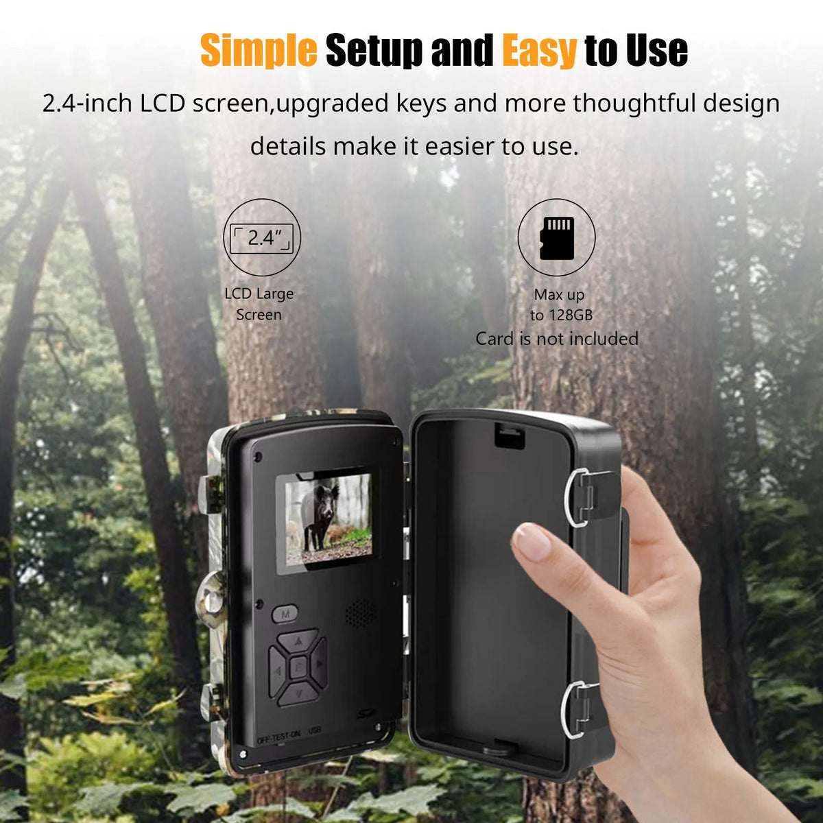 TrailNox - Compact Trail Camera Unit