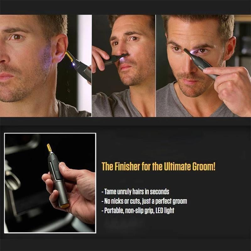 Ultra-Thin Precision Trimmer – Professional Grooming for Beard, Nose & Eyebrows