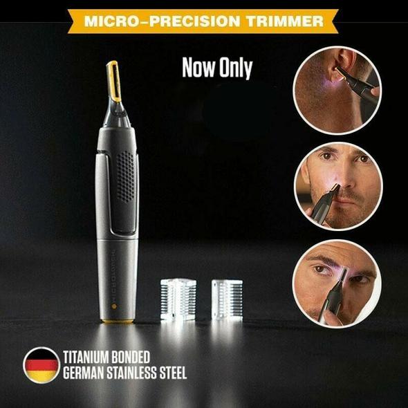 Ultra-Thin Precision Trimmer – Professional Grooming for Beard, Nose & Eyebrows