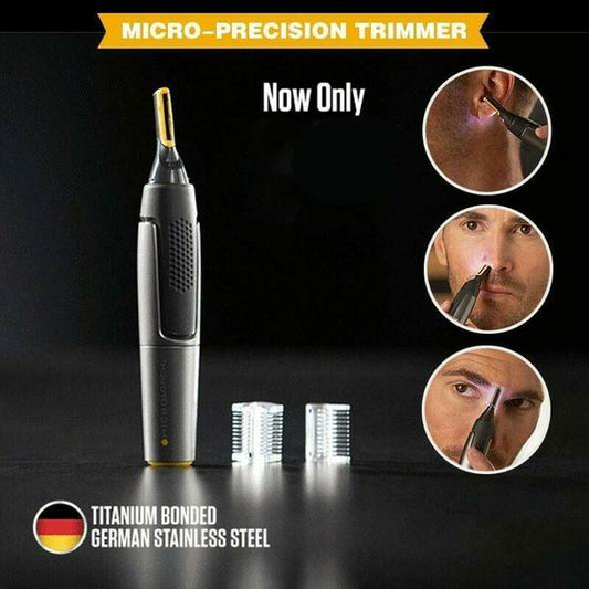 Ultra-Thin Precision Trimmer – Professional Grooming for Beard, Nose & Eyebrows