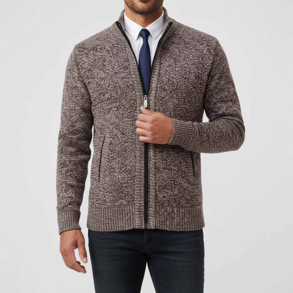 Men's Zip-Up Sweater