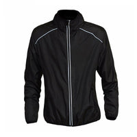 Unisex Bicycle Windbreaker with Reflectors - Waterproof and Windproof
