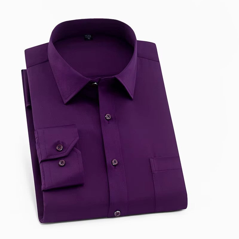 Smart Casual Stretch Button-Down Shirt