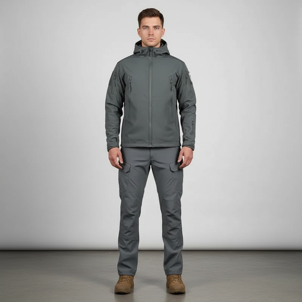 Weather-Resistant Jacket and Pants Set