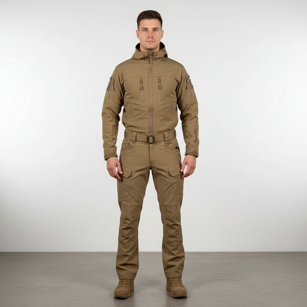 Weather-Resistant Jacket and Pants Set