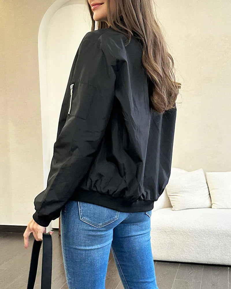 Women's Bomber Jacket | Lightweight & Comfortable