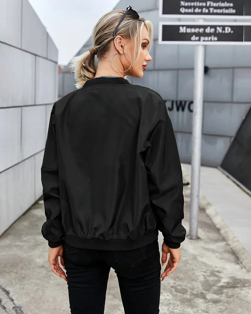 Women's Bomber Jacket | Lightweight & Comfortable