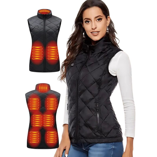 Women's Lightweight Electric Heated Vest with Adjustable Heat Levels