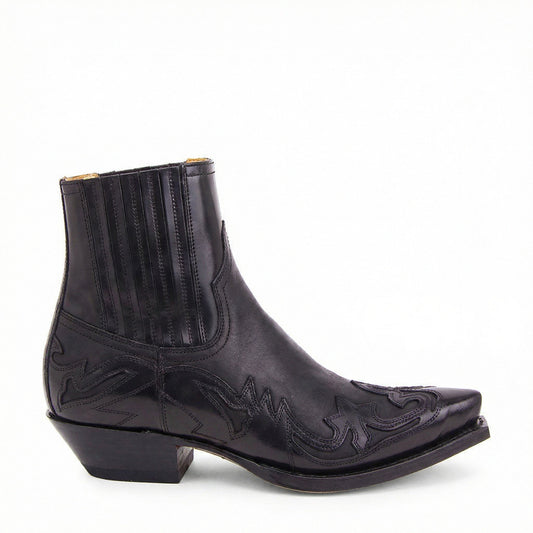 Women's Rugged Maverick Leather Western Ankle Boots