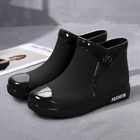 Women's Waterproof Ankle Boots with Side Zip