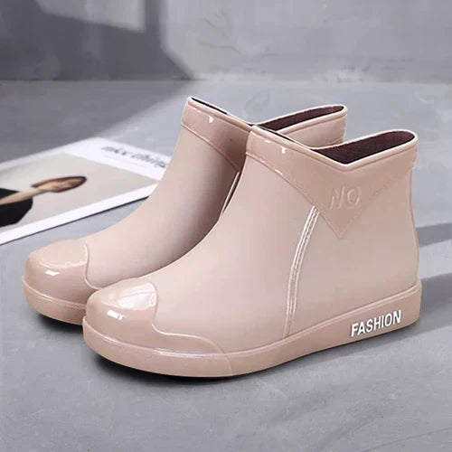 Women's Waterproof Ankle Boots with Side Zip