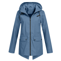 Women's Waterproof Transitional Hooded Zip Jacket