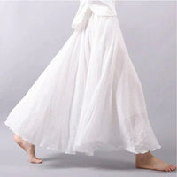 Women's A-Line Maxi Skirt