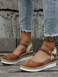 Women's Ankle Strap Wedge Sandals