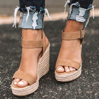 Women's Ankle Strap Wedge Sandals