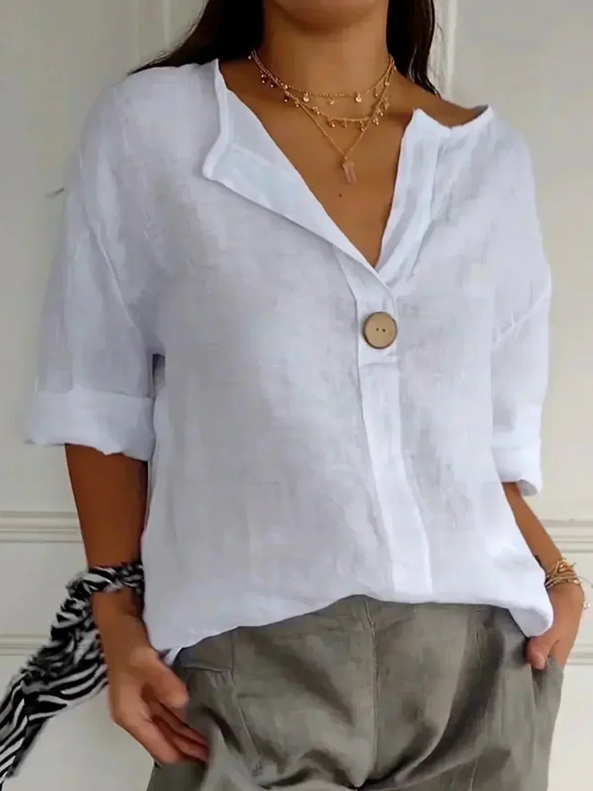 Image of Women's Button-Down Blouse