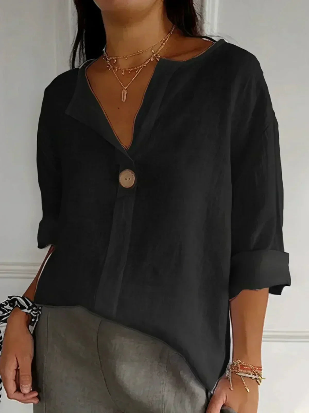 Image of Women's Button-Down Blouse