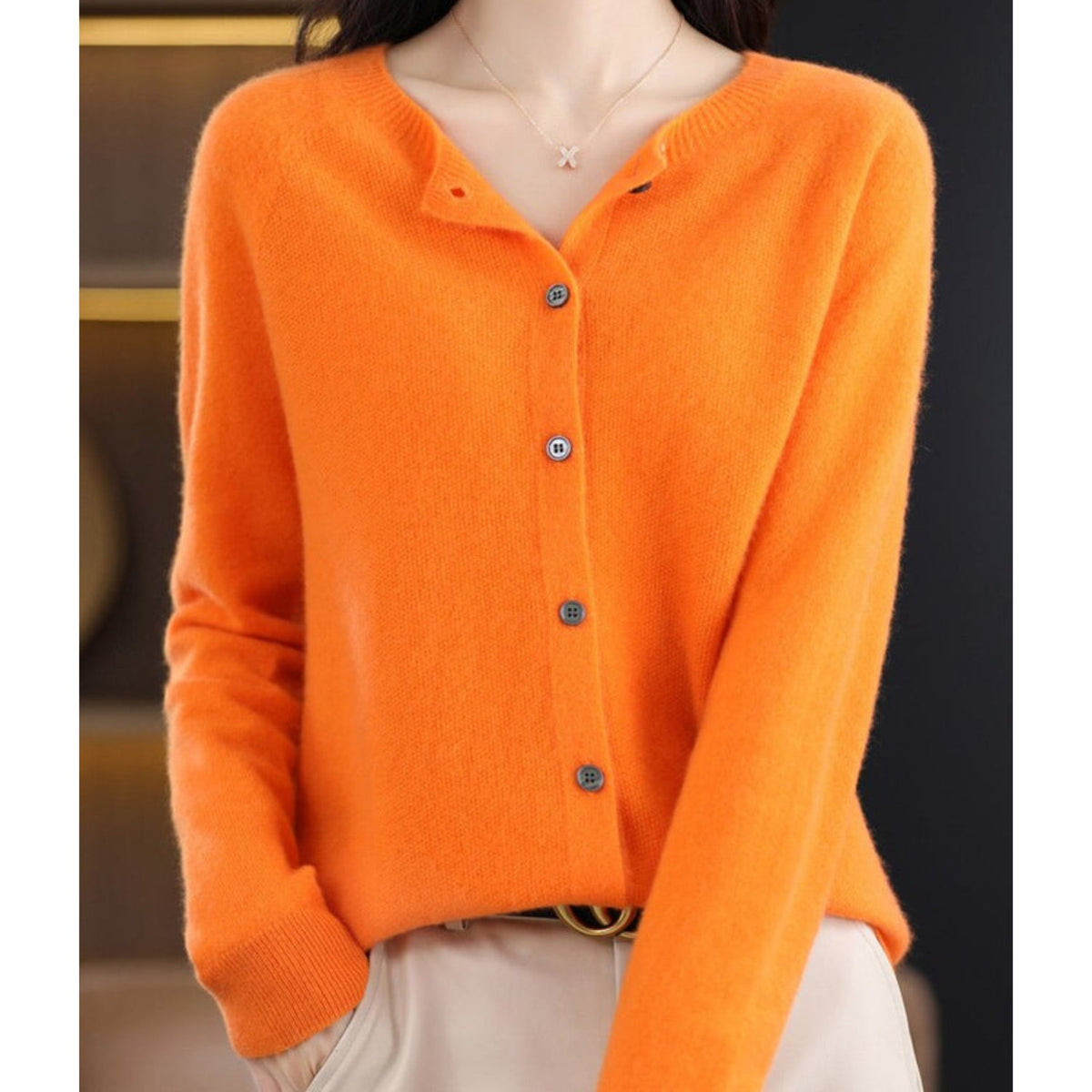 Image of Women's Button-Down Sweater