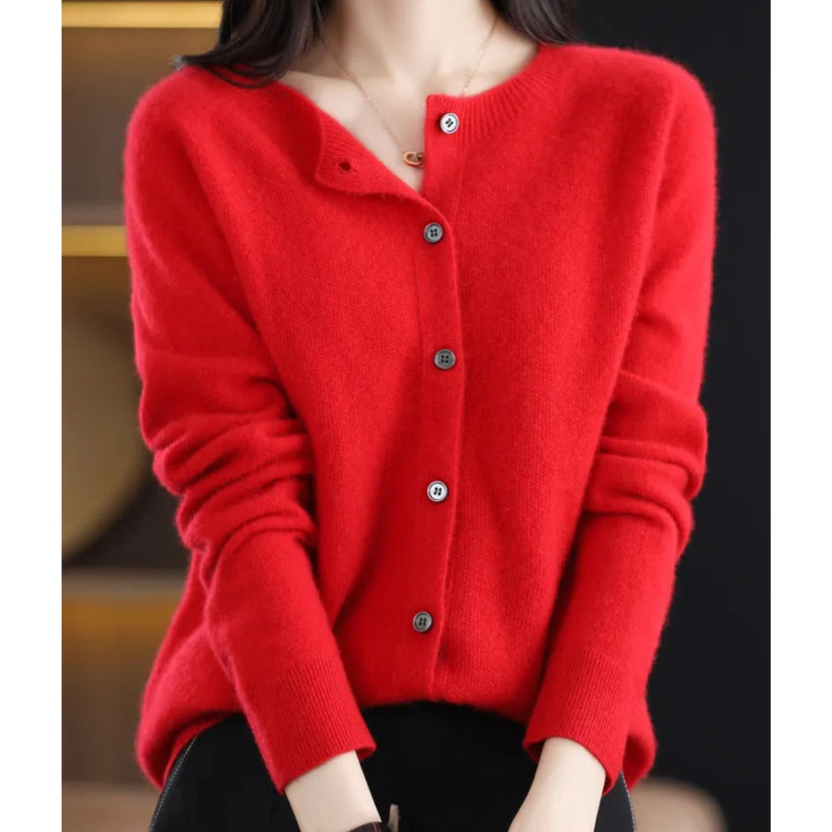 Image of Women's Button-Down Sweater