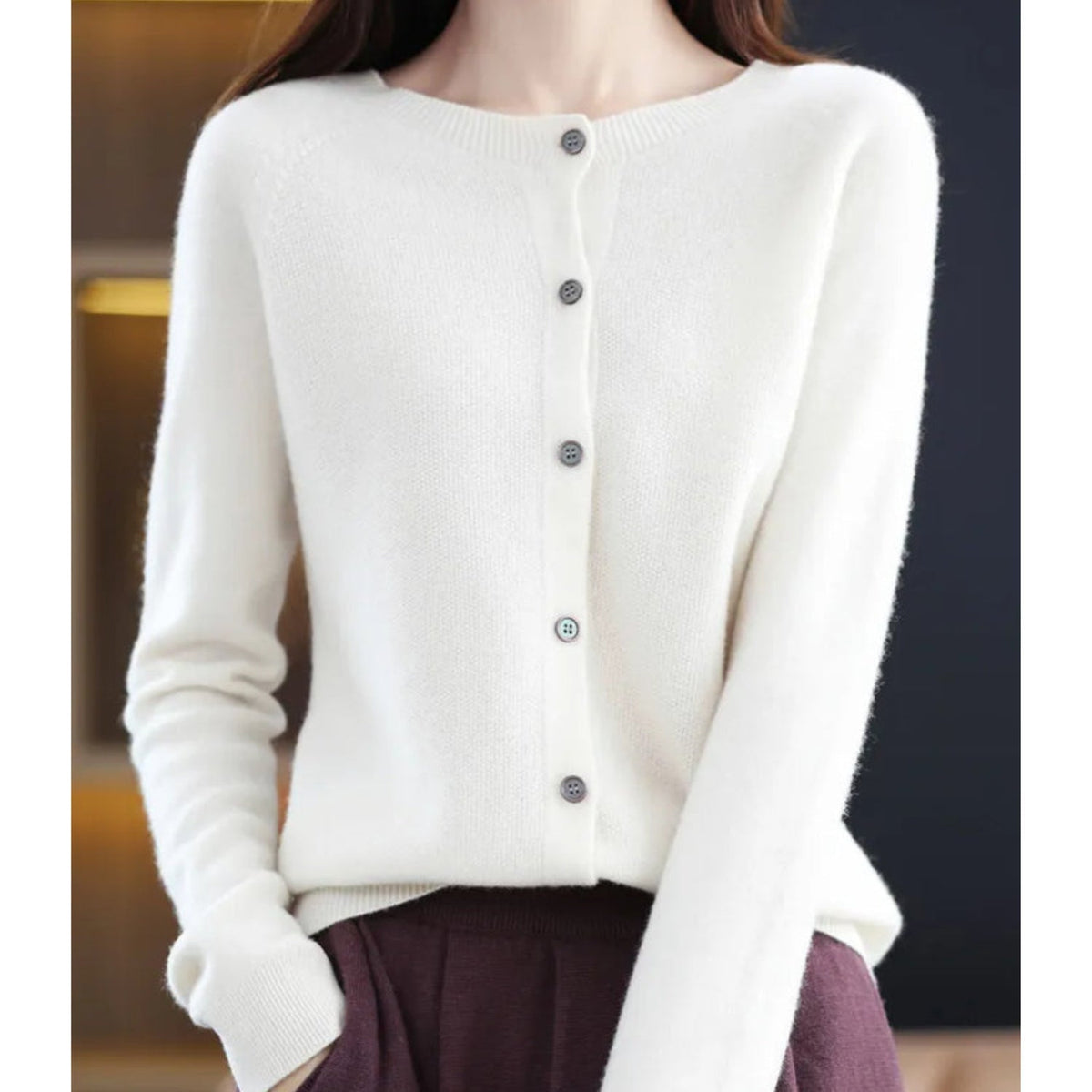 Image of Women's Button-Down Sweater