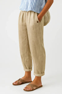 Women's Cuffed Relaxed Fit Pants
