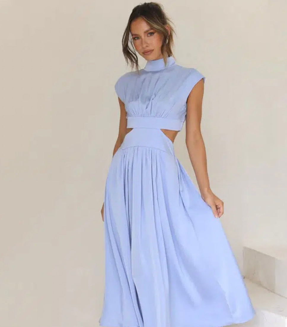 Image of Women's Cutout A-Line Maxi Dress